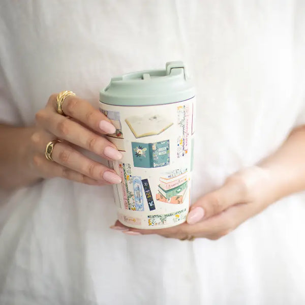 Forever Booked Insulated Coffee Cup
