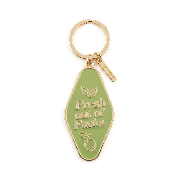 Fresh Out Of Fucks Sunnyside Keyring