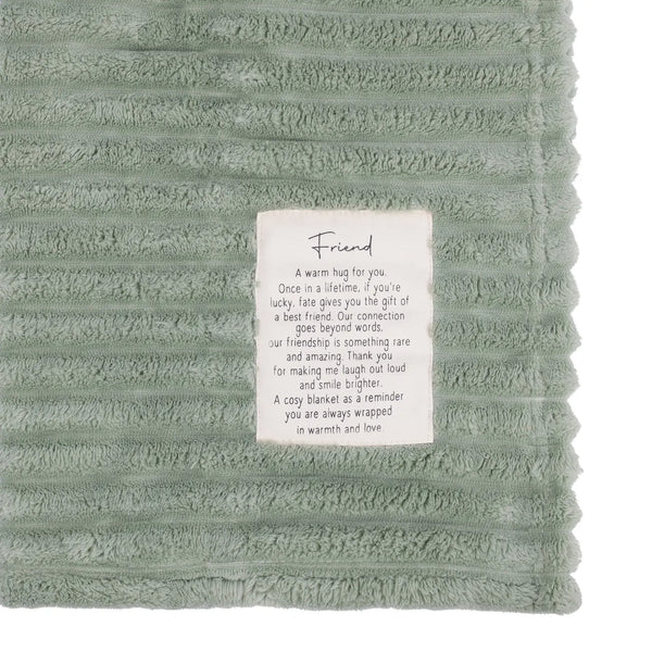 Friends Heartfelt Blanket