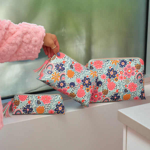 Garden Love Large Vanity Bag