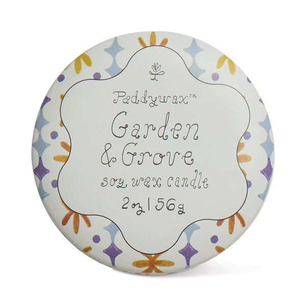 Garden Grove Candle Tin
