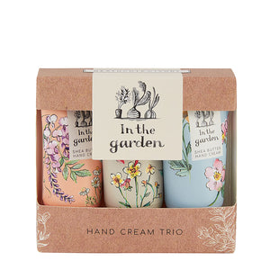 In The Garden Hand Cream Trio | Heathcote & Ivory