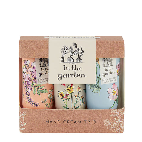 In The Garden Hand Cream Trio | Heathcote & Ivory