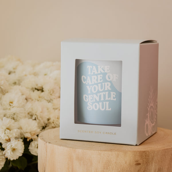 Gentle Soul Glass Candle | Coconut & Lime