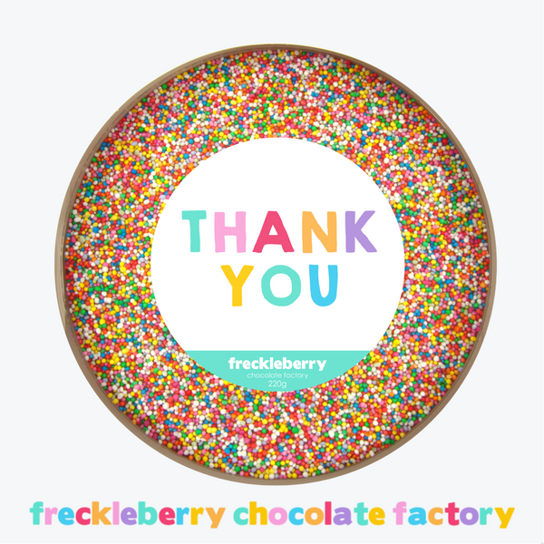 Giant Chocolate Freckle | Thank You
