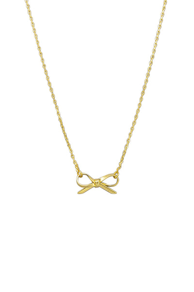Gold Bow Necklace | Tiger Tree