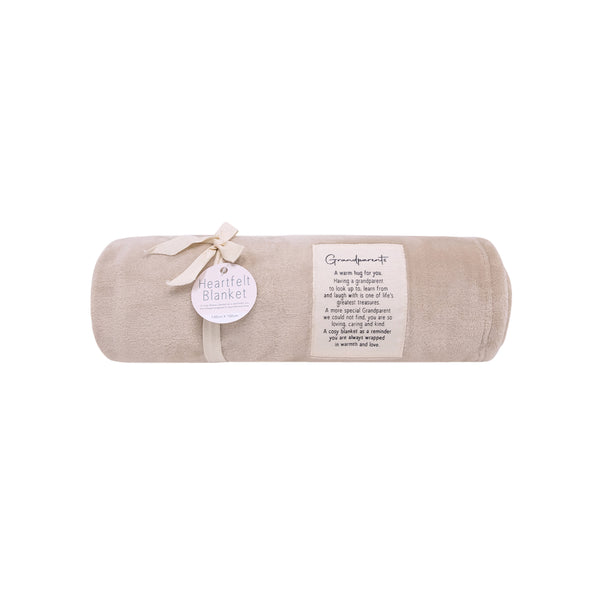 Heartfelt Grandparents Blanket
