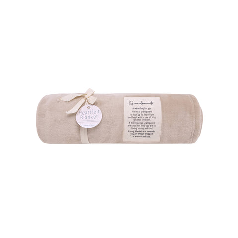 Heartfelt Grandparents Blanket