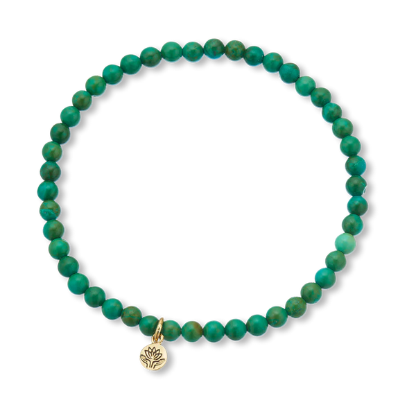 Green Howlite Healing Gem Bracelet | Palas