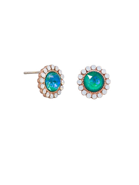 Green Alice Crystal Studs | Tiger Tree
