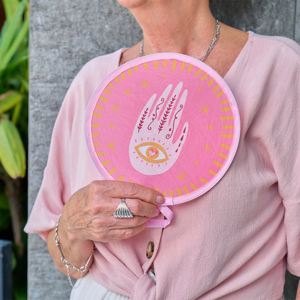 Celestial Hand Twist Fan