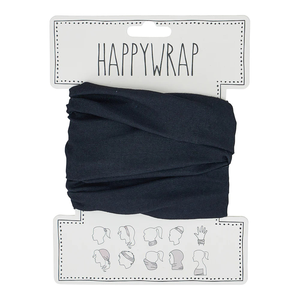 Black Hair Happy Wrap