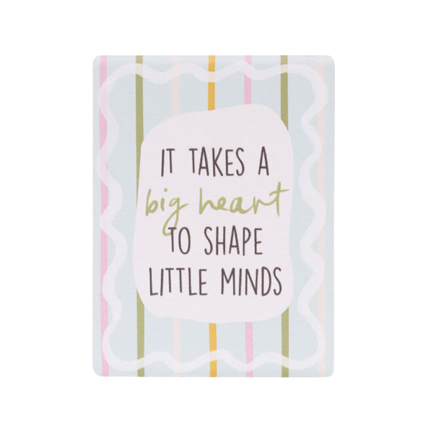 Big Heart Teacher Magnet