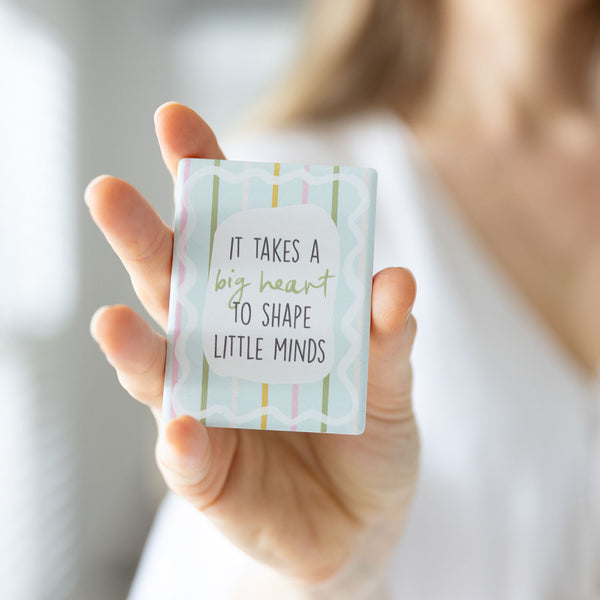 Big Heart Teacher Magnet