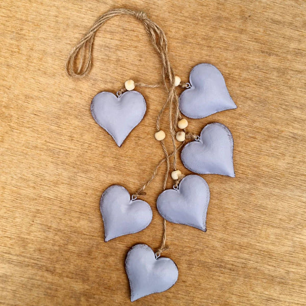 Lilac Hanging Hearts Trail
