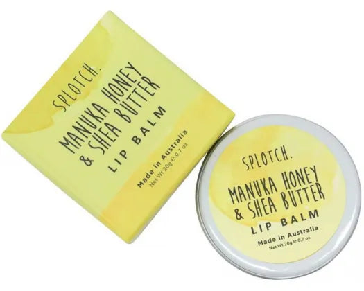 Manuka Honey & Shea Butter Lip Balm | Splotch