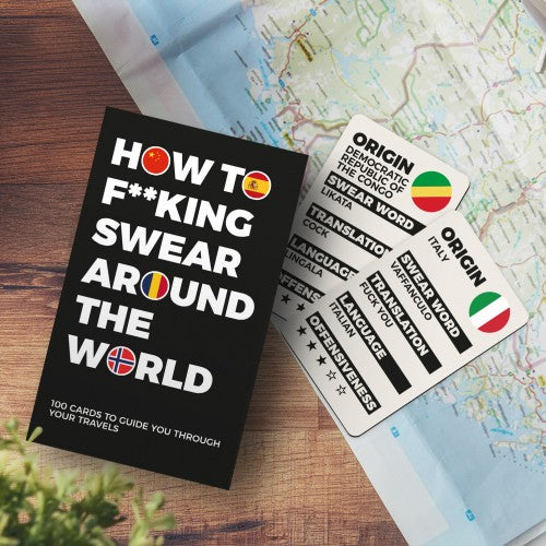 How to F**king Swear Around the World Cards