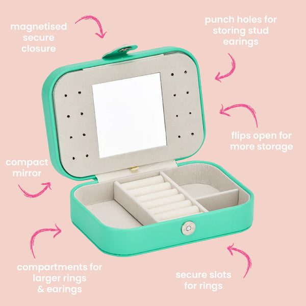 Travel Jewellery Case | Mint