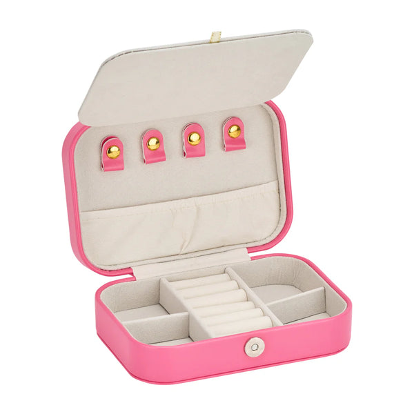 Travel Jewellery Case | Pink