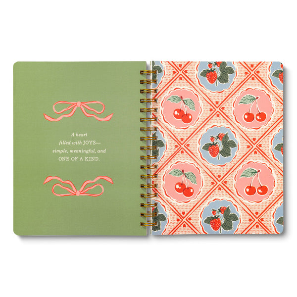 Joy Is Handmade Spiral Notebook
