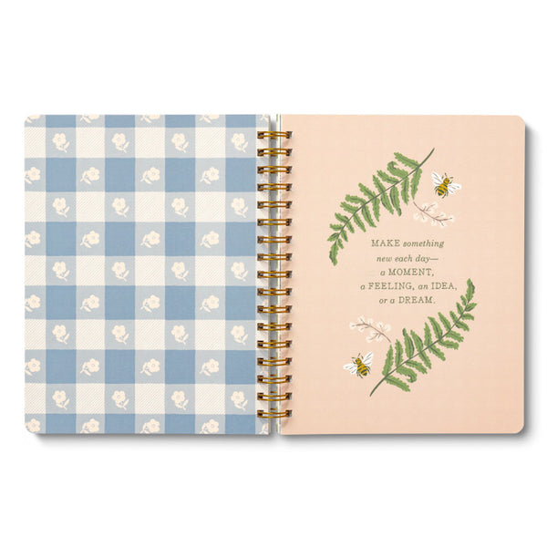 Joy Is Handmade Spiral Notebook