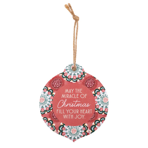 Joy Christmas Bauble Keepsake