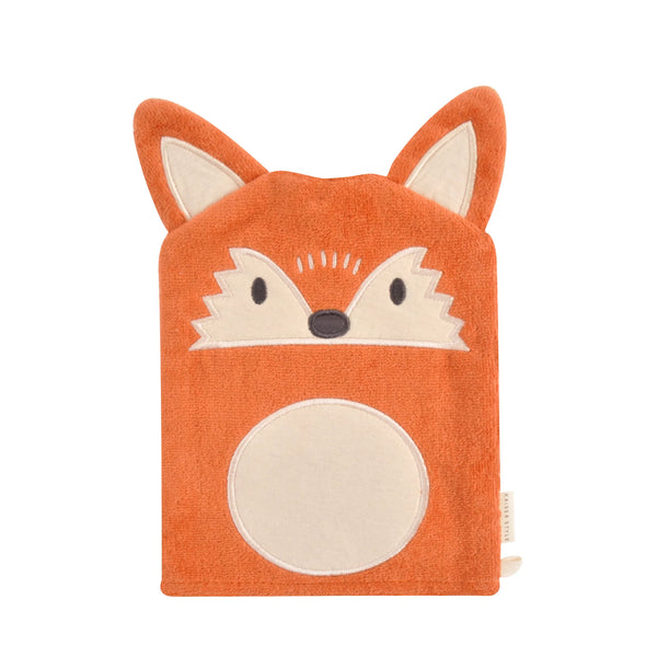 Kids Washcloth Mitt | Fox