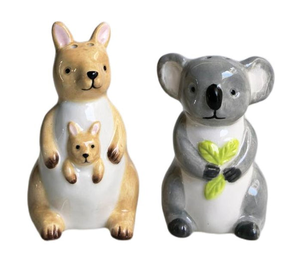 Koala & Kangaroo Salt & Pepper Shakers