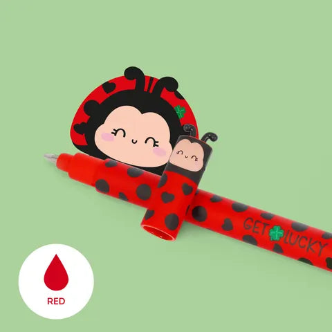 Ladybug Erasable Gel Pen | Legami