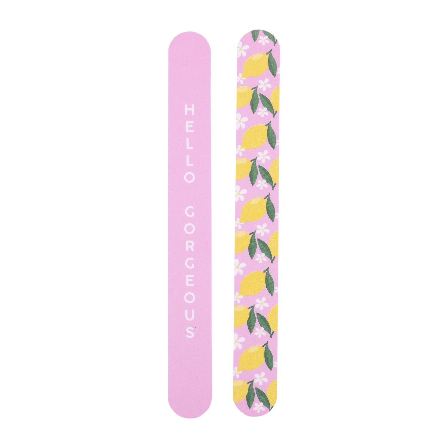 Lemon Nail File Set