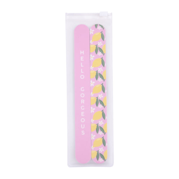 Lemon Nail File Set