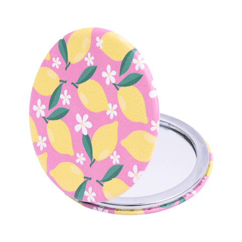 Lemon Compact Mirror