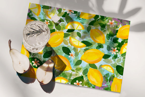 Sweet Lemons Placemat Set of 4