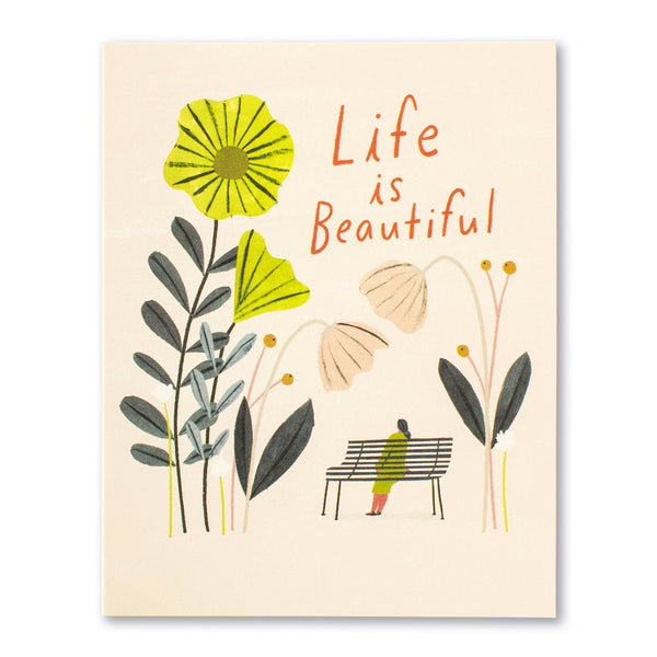 Life Is Beautiful Birthday Card