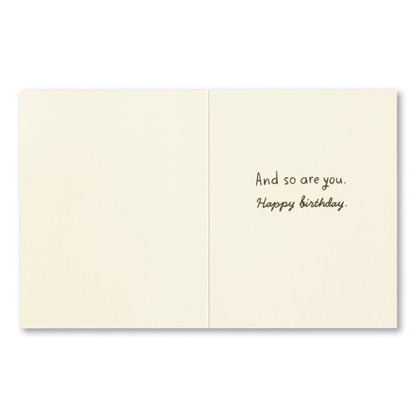 Life Is Beautiful Birthday Card