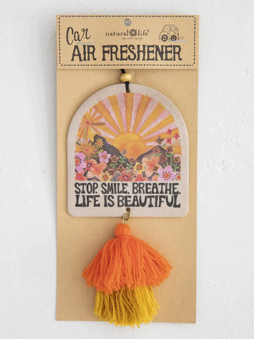 Car Air Freshener | Life Is Beautiful