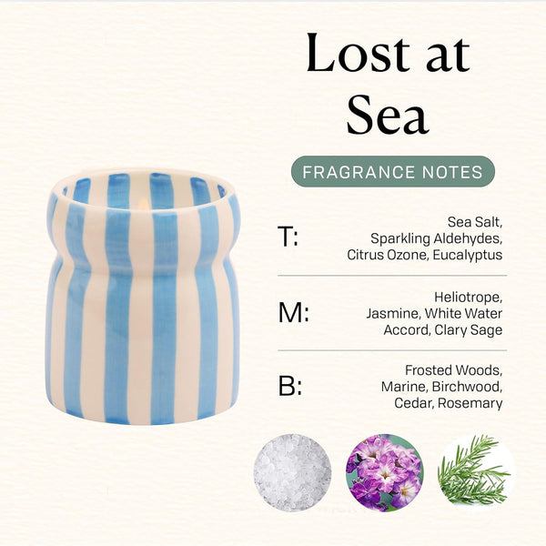 Lost At Sea Cabana Boxed Candle | 184g