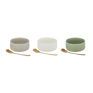 Lou Ceramic Bowl with Spoon