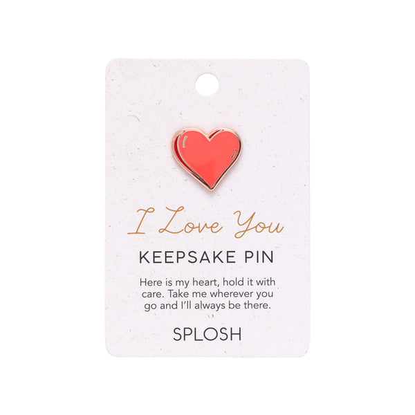 I Love You Keepsake Pin