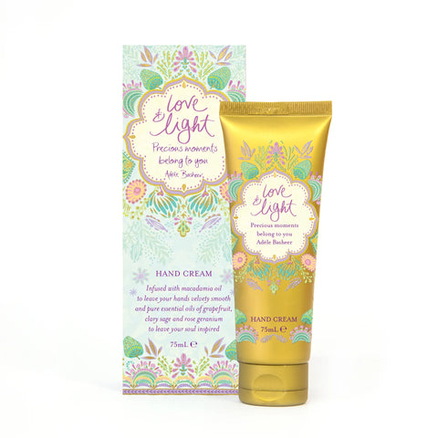 Love & Light Aromatherapy Hand Cream 75ml
