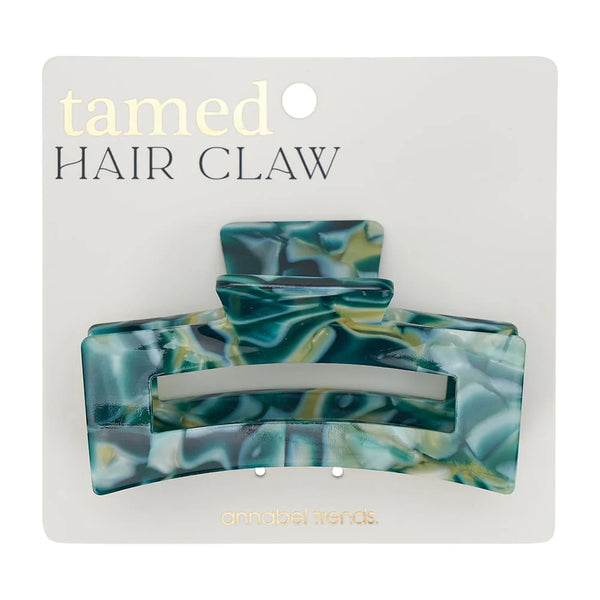 Malachite Tamed Hair Claw