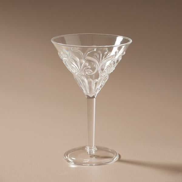 Flemington Acrylic Martini Glass | Clear