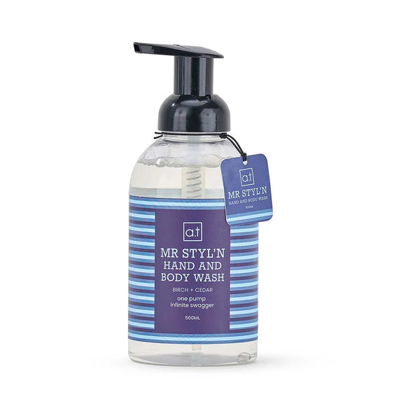 Mr Stylin Men's Foaming Hand & Body Wash