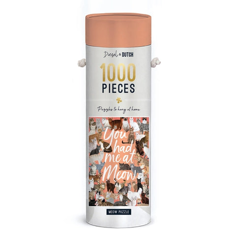 Cat Meow 1000pc Jigsaw Puzzle