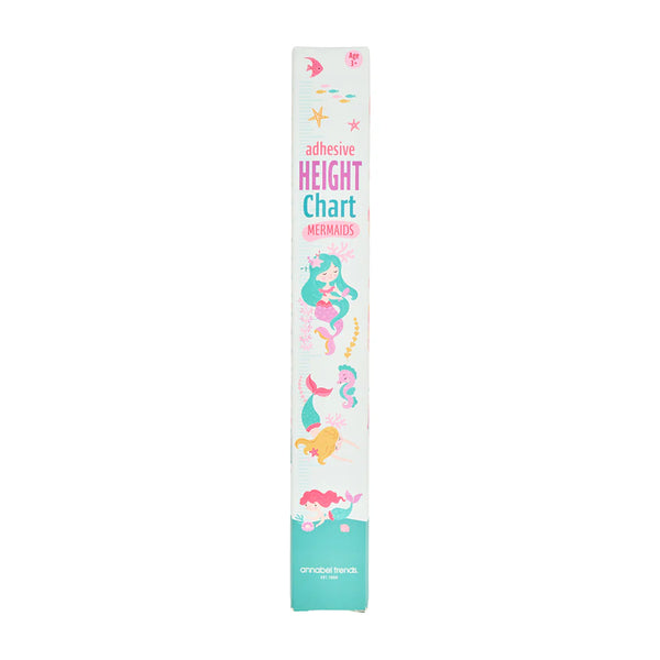 Kids Mermaid Adhesive Height Chart