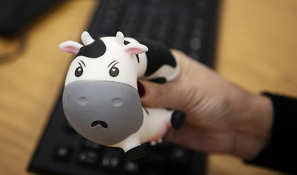 Moody Cow Stress Toy