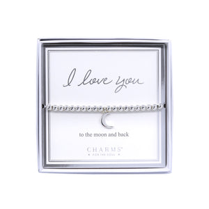 Moon And Back Bracelet | Charms For The Soul
