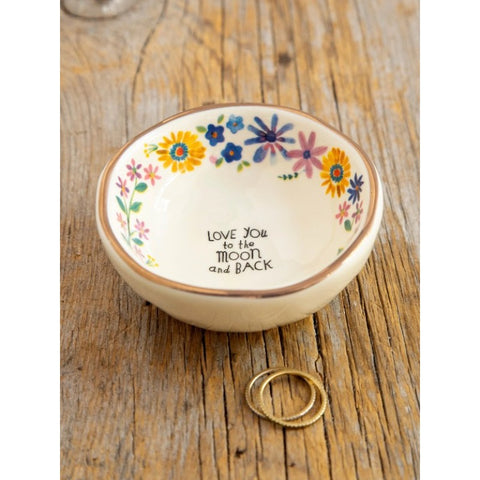 Love You To The Moon Trinket Dish
