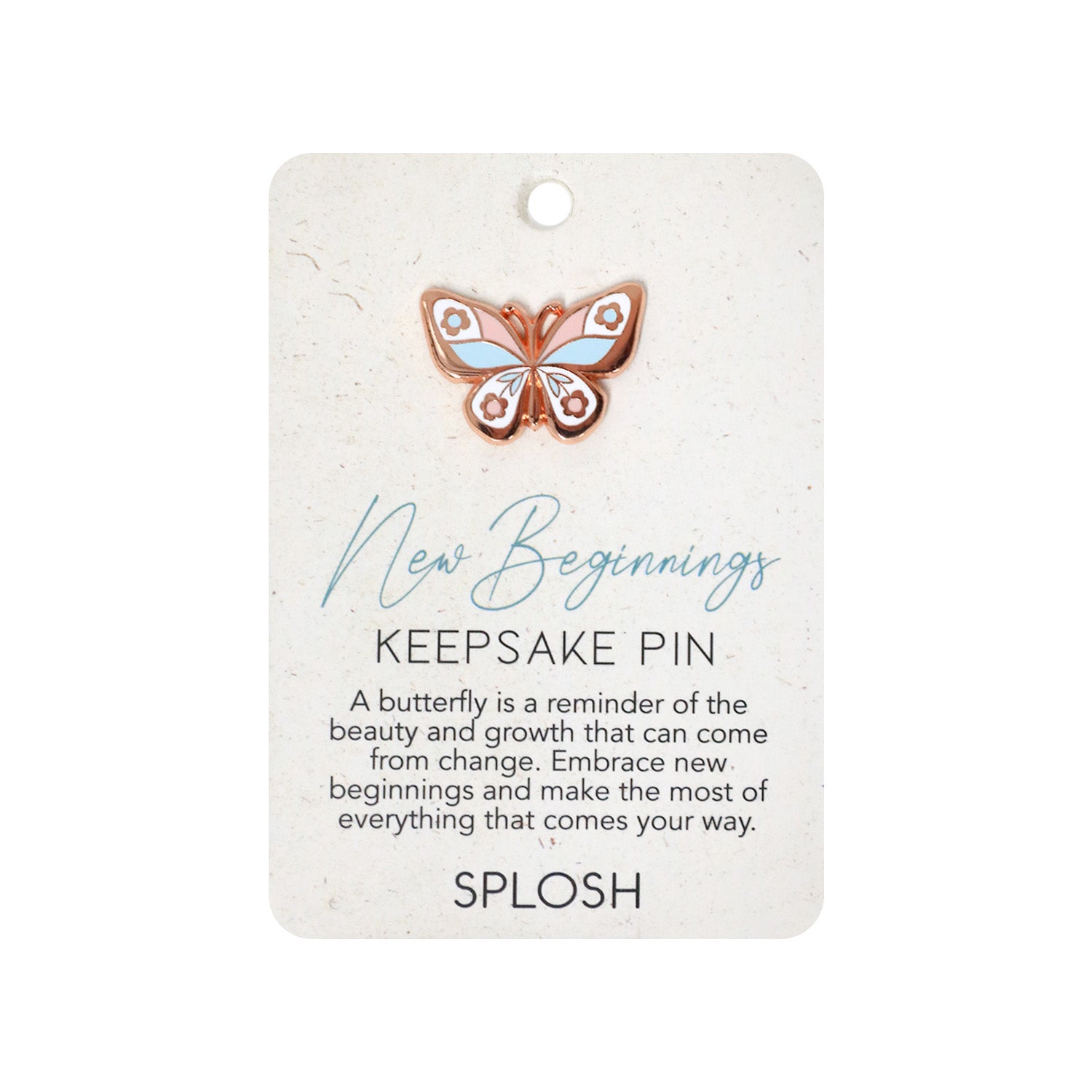 New Beginnings Keepsake Pin