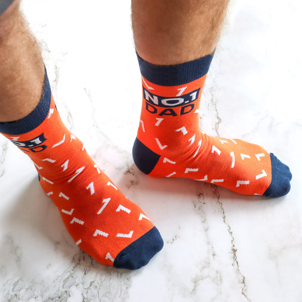 No.1 Dad Socks